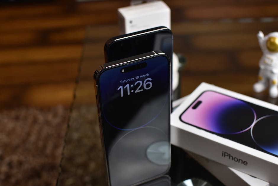 Precision clock display on device